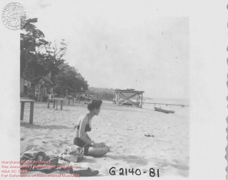 1950-1955 c. Unknown Carr's Beach