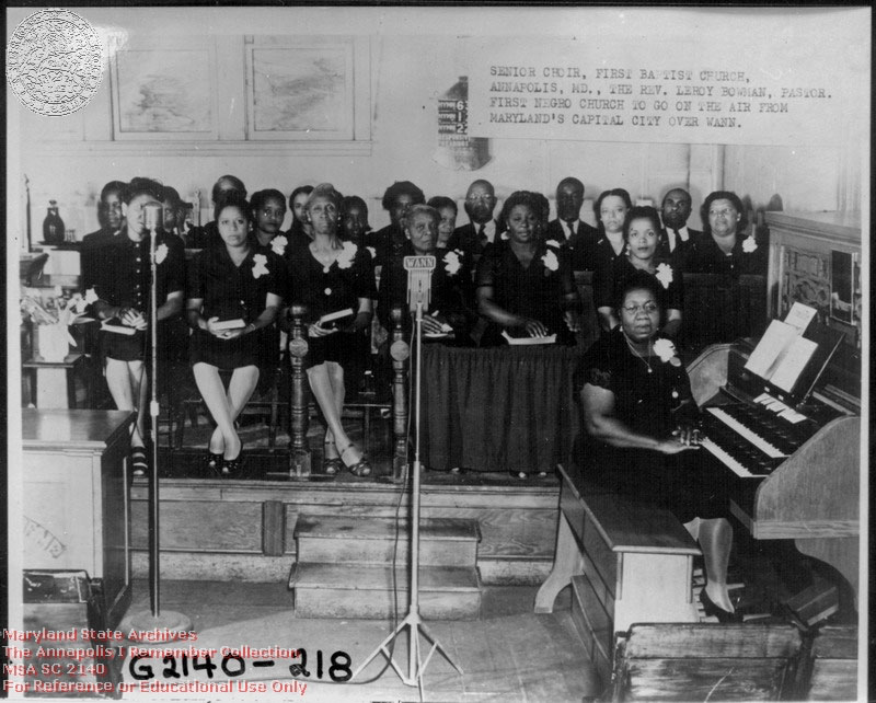 1947 after Unknown First Baptist Church, senior choir