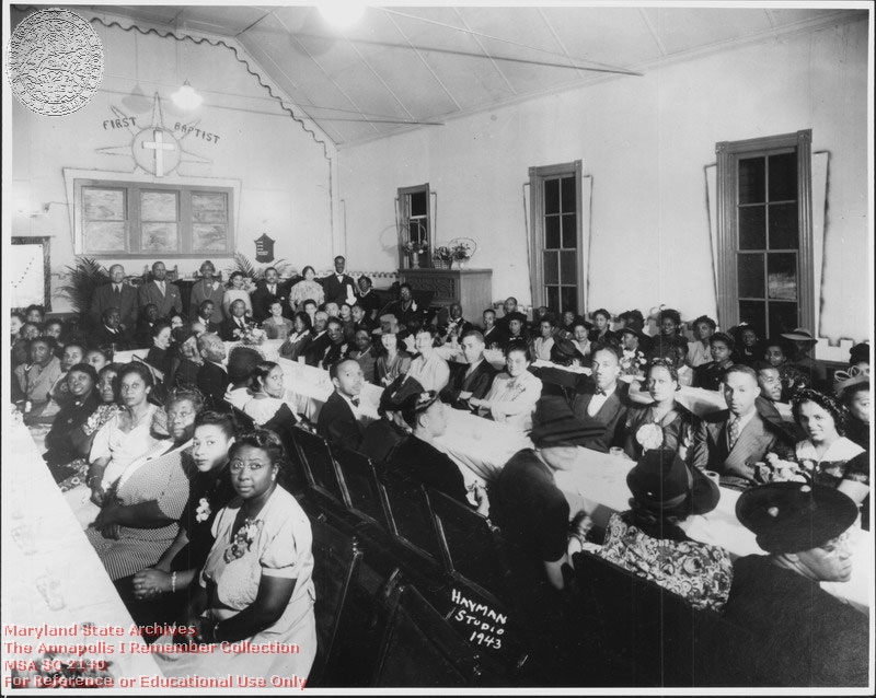 1943 Hayman, Howard Sr. First Baptist Church, banquet