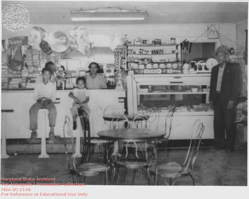 1955 c. Unknown Davis' Tavern, 400 Chester Avenue, Eastport. Black owned and operated business.