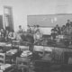 1940-1945 c. Unknown Bates High School, science lab. 