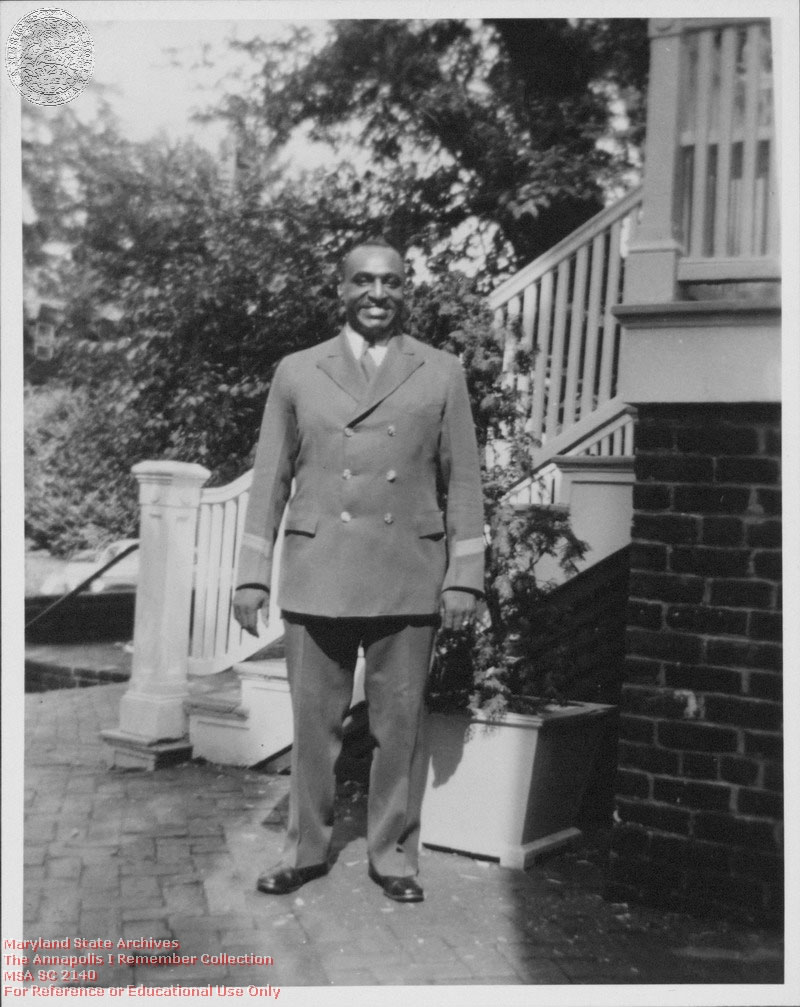 1945-1950 c. Unknown Carvel Hall's maitre d', Marcellus Hall
