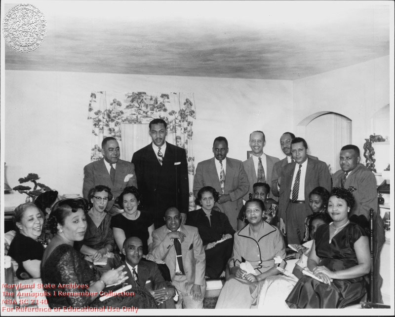1953 c. Baden, Thomas Jr. The Weekenders Social Club, the Carroll Hynsons, the Tom Badens, Dr. and Mrs. Williams, Aris and Faye Allens, the Wisemans, and the Phillip Browns
